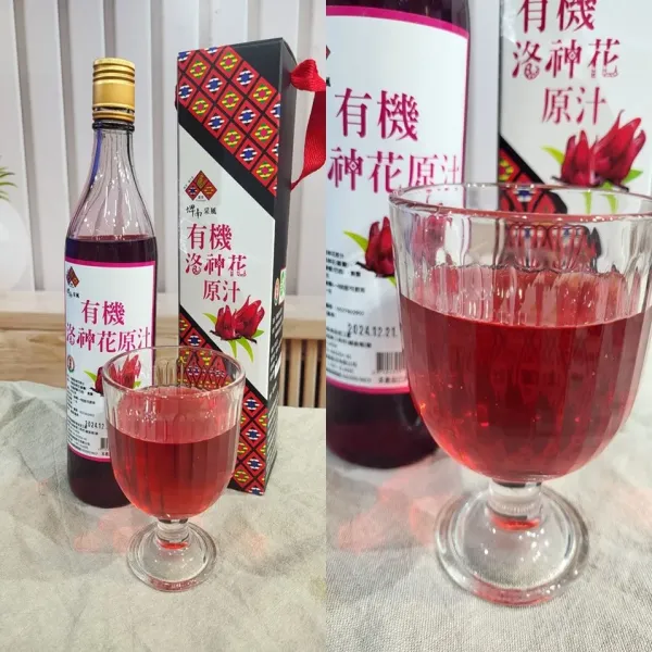 新北市農會真情食品館_【台東地區農會】有機洛神花原汁(800gX2罐)