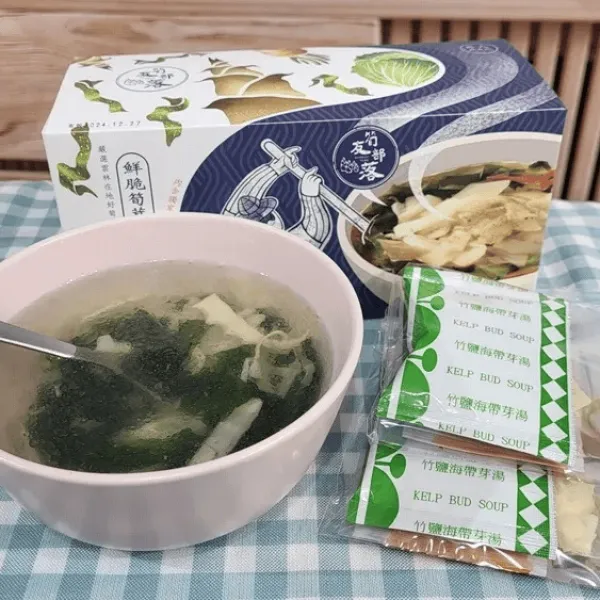 新北市農會真情食品館_筍友部落-鮮脆筍絲海帶芽湯