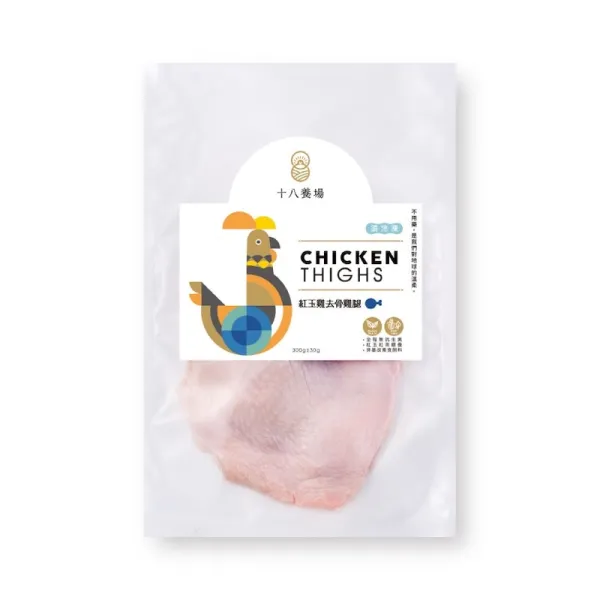 新北市農會真情食品館_紅玉雞去骨雞腿(300g)★產銷履歷★