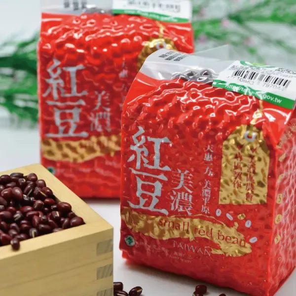 新北市農會真情食品館_美濃紅豆500g(5包)★產銷履歷★