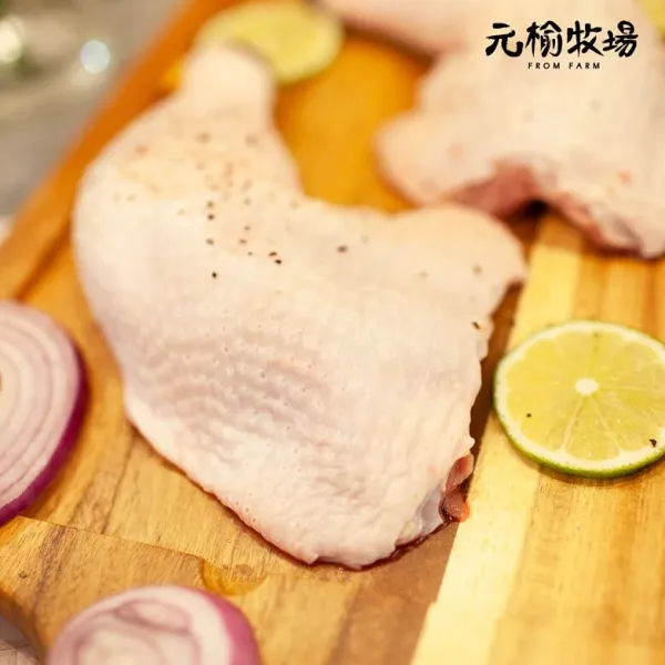 新北市農會真情食品館_公雞雞腿(土雞)-單支不切/400G