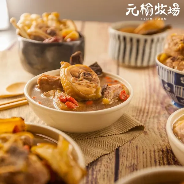 新北市農會真情食品館_老菜蔔雞湯土雞(大包裝/1100G)