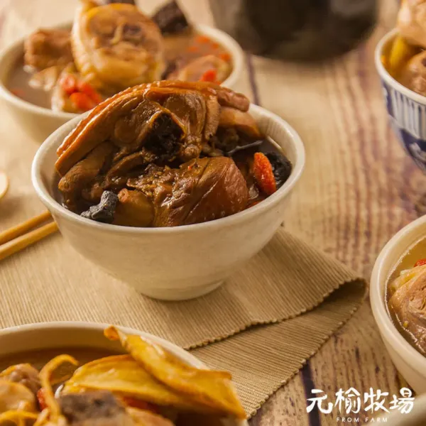 新北市農會真情食品館_回甘黑蒜雞湯-土雞(大包裝/1100G)