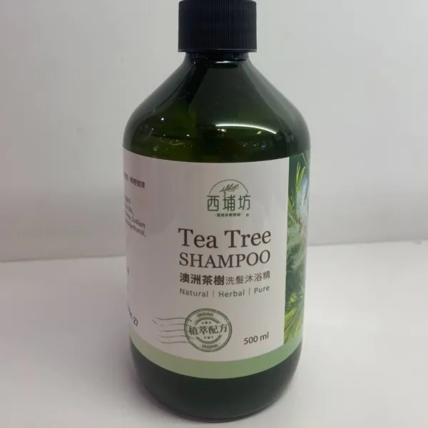 新北市農會真情食品館_【西埔坊】茶樹洗髮沐浴精500ml★個人清潔★