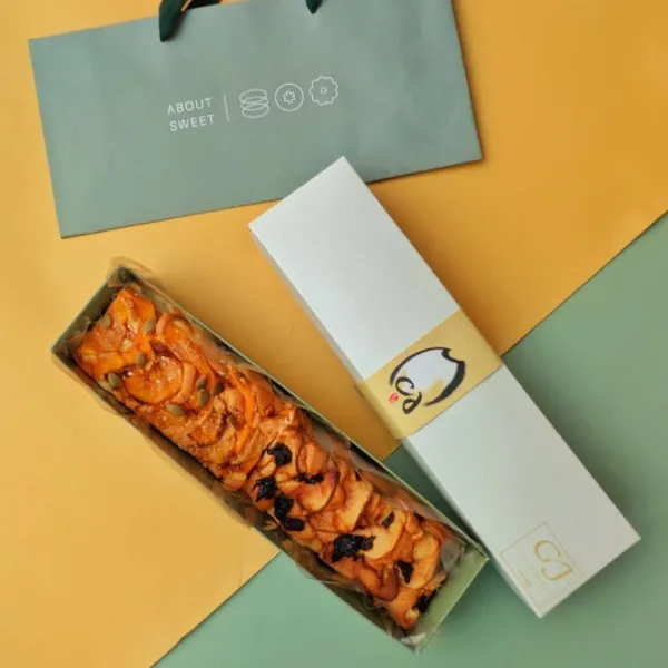 新北市農會真情食品館_(2盒)CJ米蛋糕(南瓜堅果起士+新鮮蘋果酒釀桂圓)