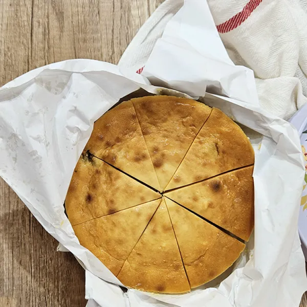 新北市農會真情食品館_花mama烘焙坊-蘭姆葡萄重乳酪蛋糕(500g)★團購人氣商品