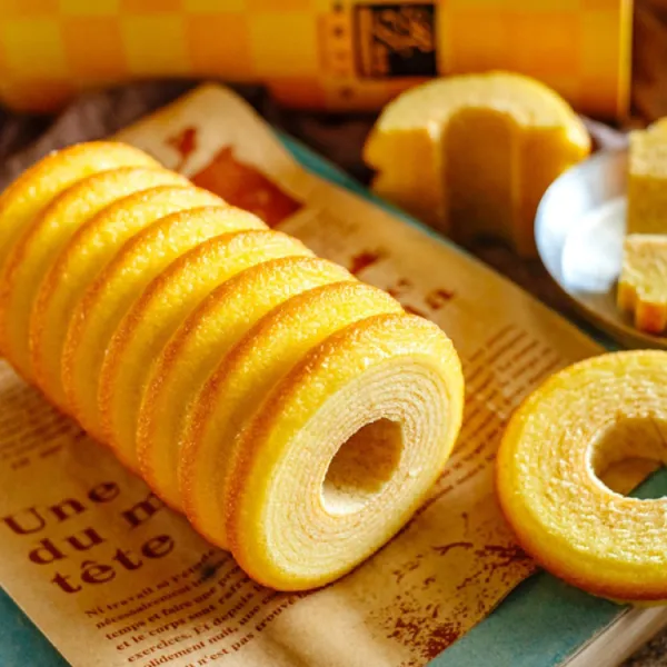 新北市農會真情食品館_宜蘭亞典-超人氣年輪蛋糕禮盒(160gx5)