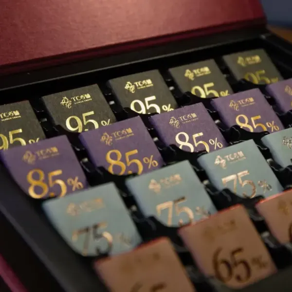 新北市農會真情食品館_【TC巧舖】綜合頂級黑巧克力禮盒20片★銷售冠軍★台灣巧克力