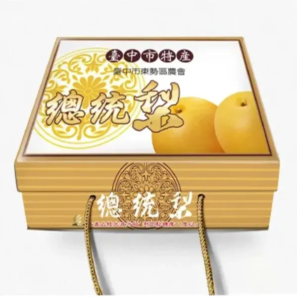 新北市農會真情食品館_(3盒)東勢農會-總統梨光波水梨4公斤禮盒