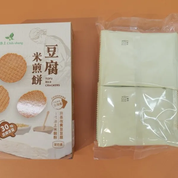 新北市農會真情食品館_【池上鄉農會】池上豆腐米煎餅(108g)