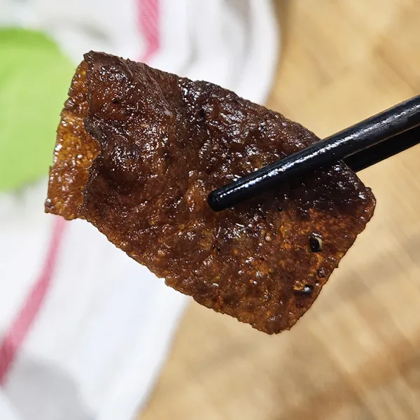 新北市農會真情食品館_清水區農會-黑胡椒豆干(200g)★全素★