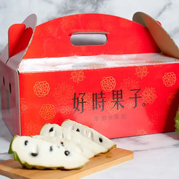 新北市農會真情食品館_好時果子-鳳梨釋迦(7.5斤/5-7粒)★產地直送★免運★產銷履歷★