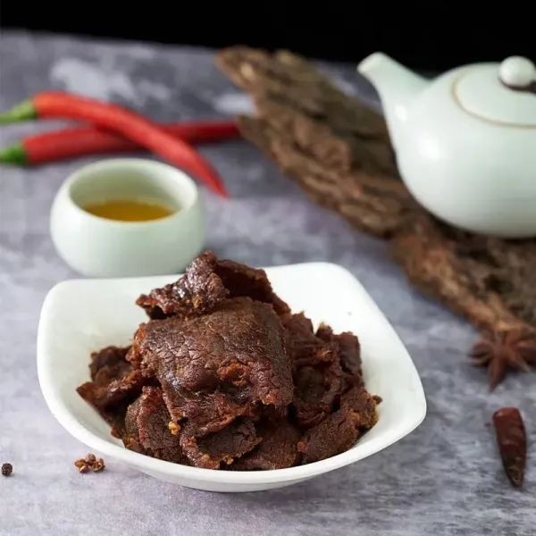 新北市農會真情食品館_良金牧場-高粱牛肉乾(辣味)★年節限定★