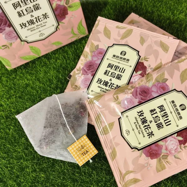 新北市農會真情食品館_番路農會-阿里山小葉種紅烏龍&玫瑰花茶(10包)