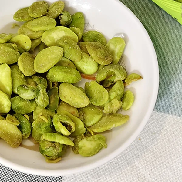 新北市農會真情食品館_滬尾漁家-蒜味鹽烤毛豆仁(70g/包)