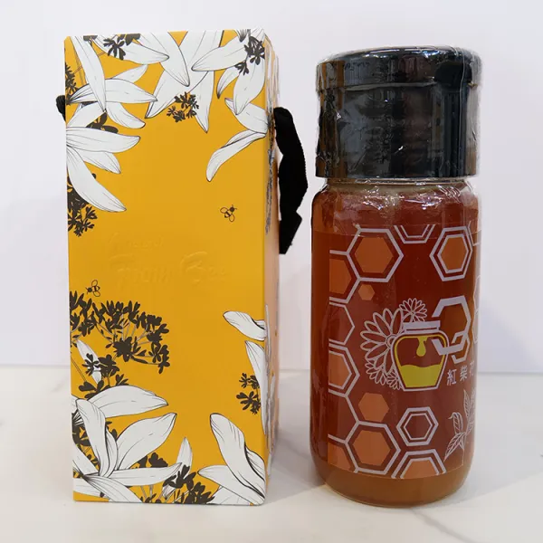 新北市農會真情食品館_新北青農陳大哥-蜂蜜雙享(紅柴花蜜700g+鴨腳木冬蜜120g)