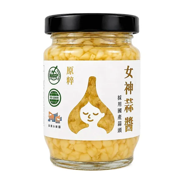 新北市農會真情食品館_女神蒜醬-原味(130g/罐)