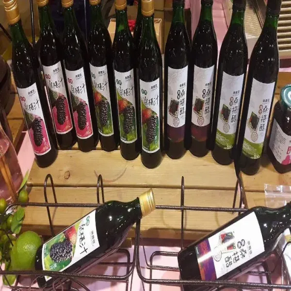 新北市農會真情食品館_樂農發-桑椹汁無加糖(600ml/瓶)