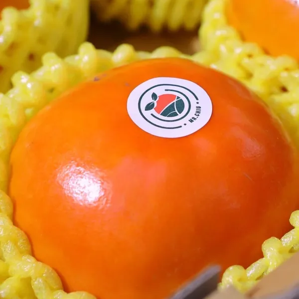 新北市農會真情食品館_御之丘【高山甜柿(9A6粒)X2盒】禮盒