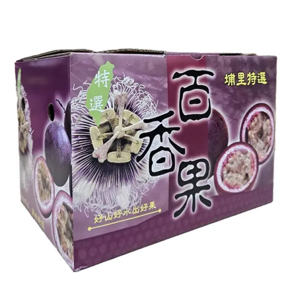 新北市農會真情食品館_埔里甜蜜蜜百香果(大果/5台斤/盒)