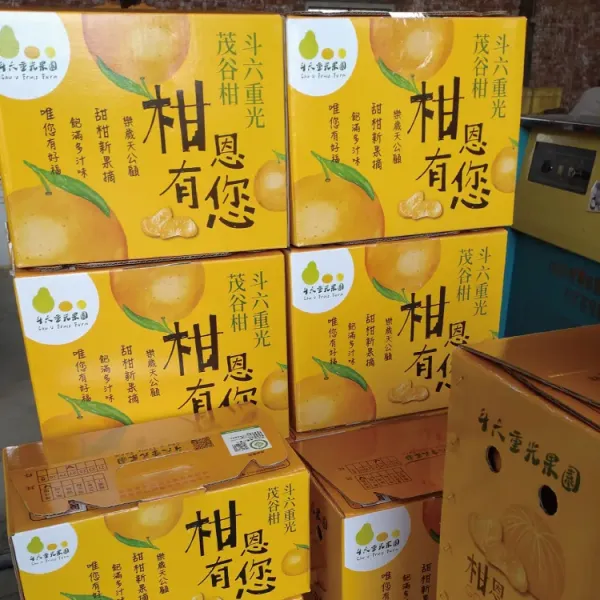 新北市農會真情食品館_(4箱)茂谷柑(27A6斤/13-15粒)★產銷履歷★