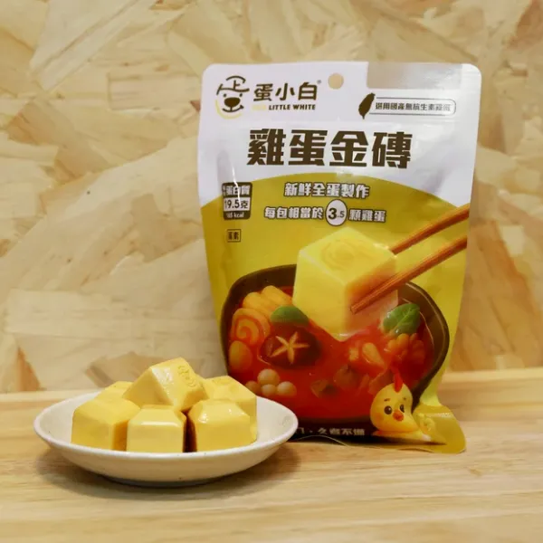 新北市農會真情食品館_蛋小白-雞蛋金磚220g