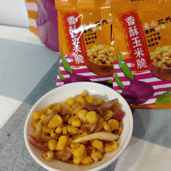 新北市農會真情食品館_紅蔥香辣玉米脆90g