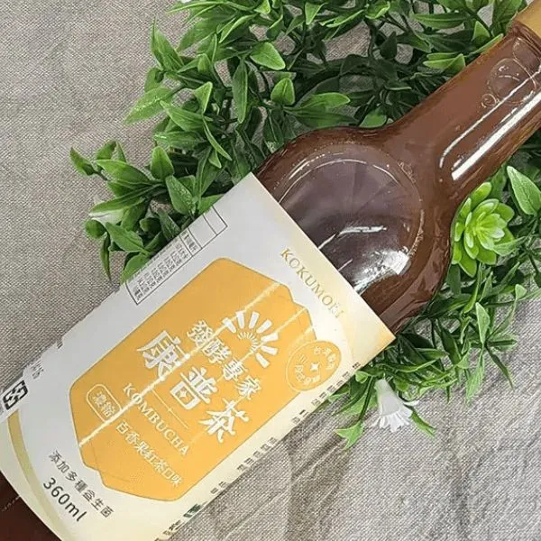 新北市農會真情食品館_穀盛-康普茶百香果紅茶口味-濃縮(360ml/瓶)