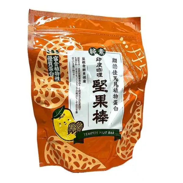 新北市農會真情食品館_翔鶴佳-天貝堅果棒-印度咖哩(150g/包)