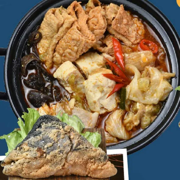 新北市農會真情食品館_【林聰明】經典沙鍋雙入(沙鍋菜1000g+經典魚頭300g)