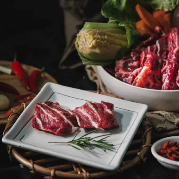 新北市農會真情食品館_嘴邊肉(300g/包)★產銷履歷★