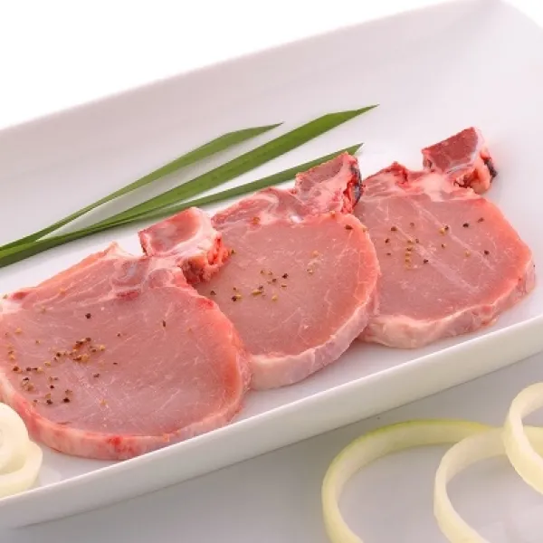 新北市農會真情食品館_里肌肉排-帶骨(300g)