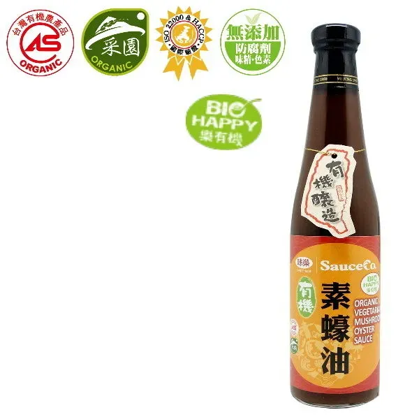 新北市農會真情食品館_味榮-有機素蠔油420ml