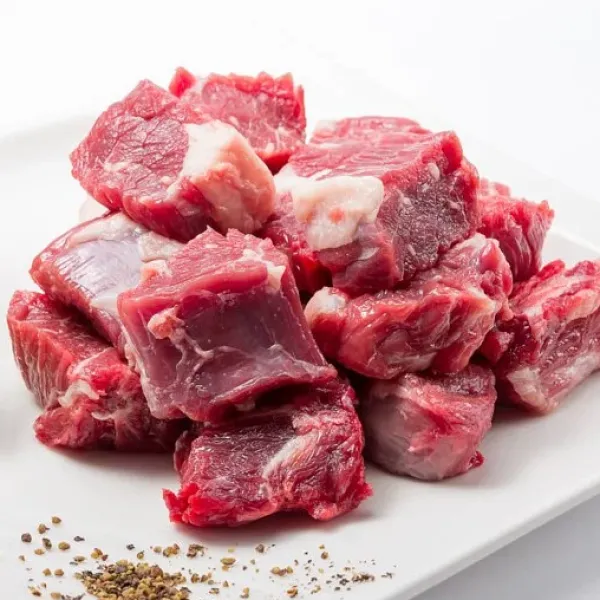 新北市農會真情食品館_頸花肉塊(600g/包)★產銷履歷★