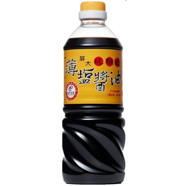新北市農會真情食品館_屏科大-薄鹽醬油(非基改)/710ml)