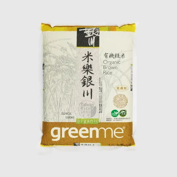 新北市農會真情食品館_銀川-有機糙米(2kg/包)