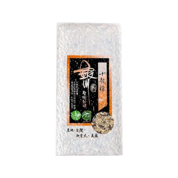新北市農會真情食品館_銀川-有機十穀健康糧(900g)