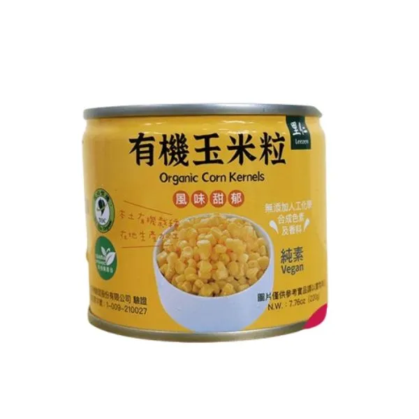 新北市農會真情食品館_里仁有機玉米粒(220g)