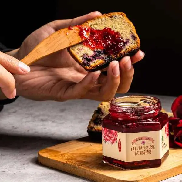 新北市農會真情食品館_山形花點心玫瑰花瓣醬(150gX1罐)