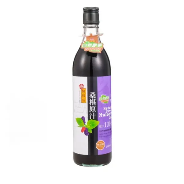新北市農會真情食品館_桑椹原汁(無糖)600ml