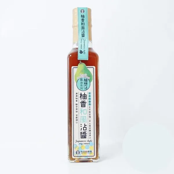 新北市農會真情食品館_麻農柚香和風沾醬230ml