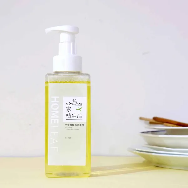 新北市農會真情食品館_家植生活-茶籽碗盤洗潔慕斯(600ml)★農會新品★