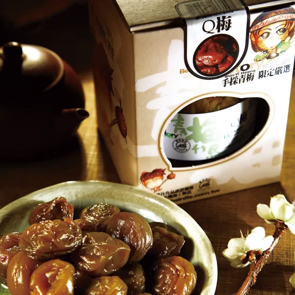 新北市農會真情食品館_青梅竹馬-Q梅(500g)