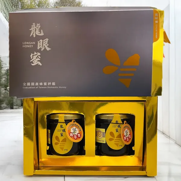 新北市農會真情食品館_鼎勝養蜂場2025全國龍眼蜜評鑑【頭等獎】禮盒