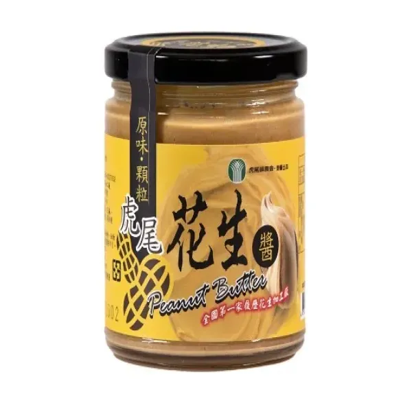 新北市農會真情食品館_(團購12罐)【虎尾農會】顆粒花生醬240g
