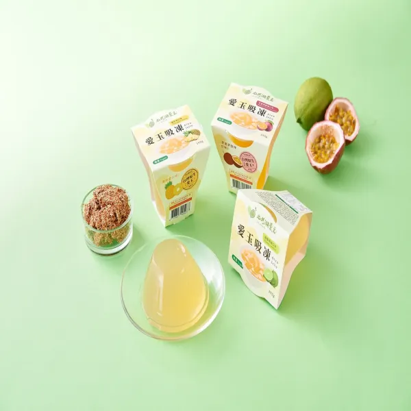 新北市農會真情食品館_九芎湖愛玉吸凍-百香果酸梅口味(24杯)