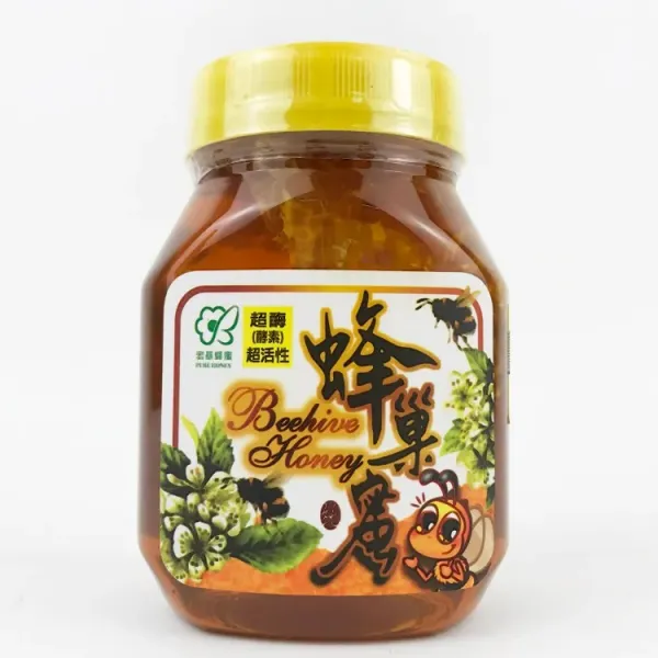 新北市農會真情食品館_宏基蜂蜜-蜂巢蜜(500g)