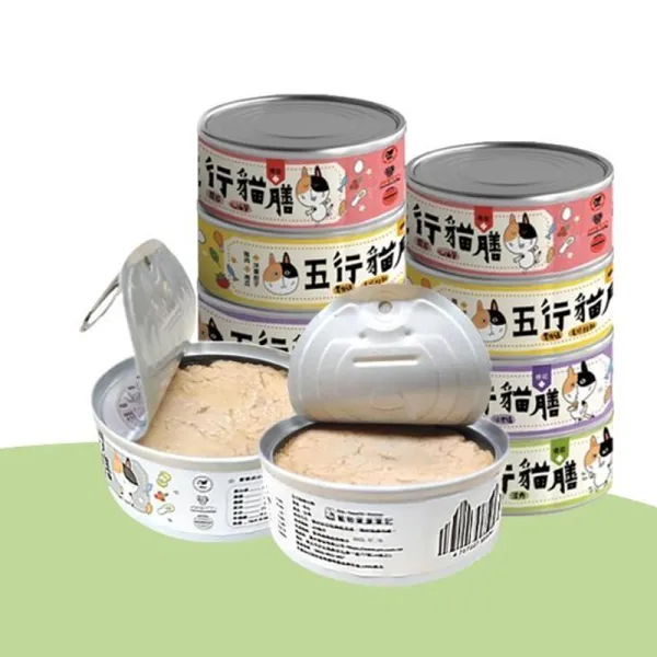新北市農會真情食品館_寶昕-寵愛貓咪主食罐【五行貓膳】(任選5入)