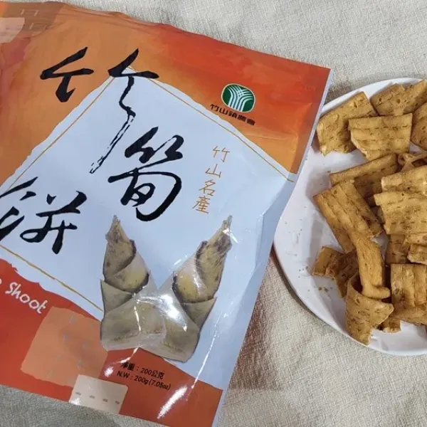 新北市農會真情食品館_竹山農會-竹筍餅(200g)