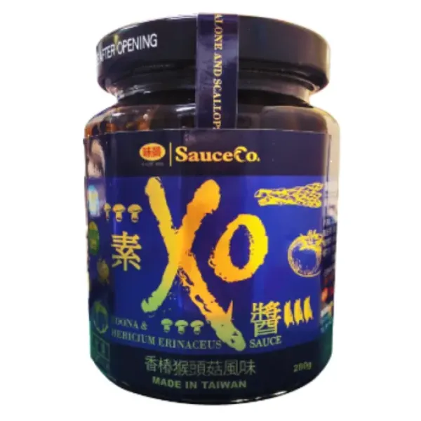 新北市農會真情食品館_素XO醬-香椿猴頭菇(280g)